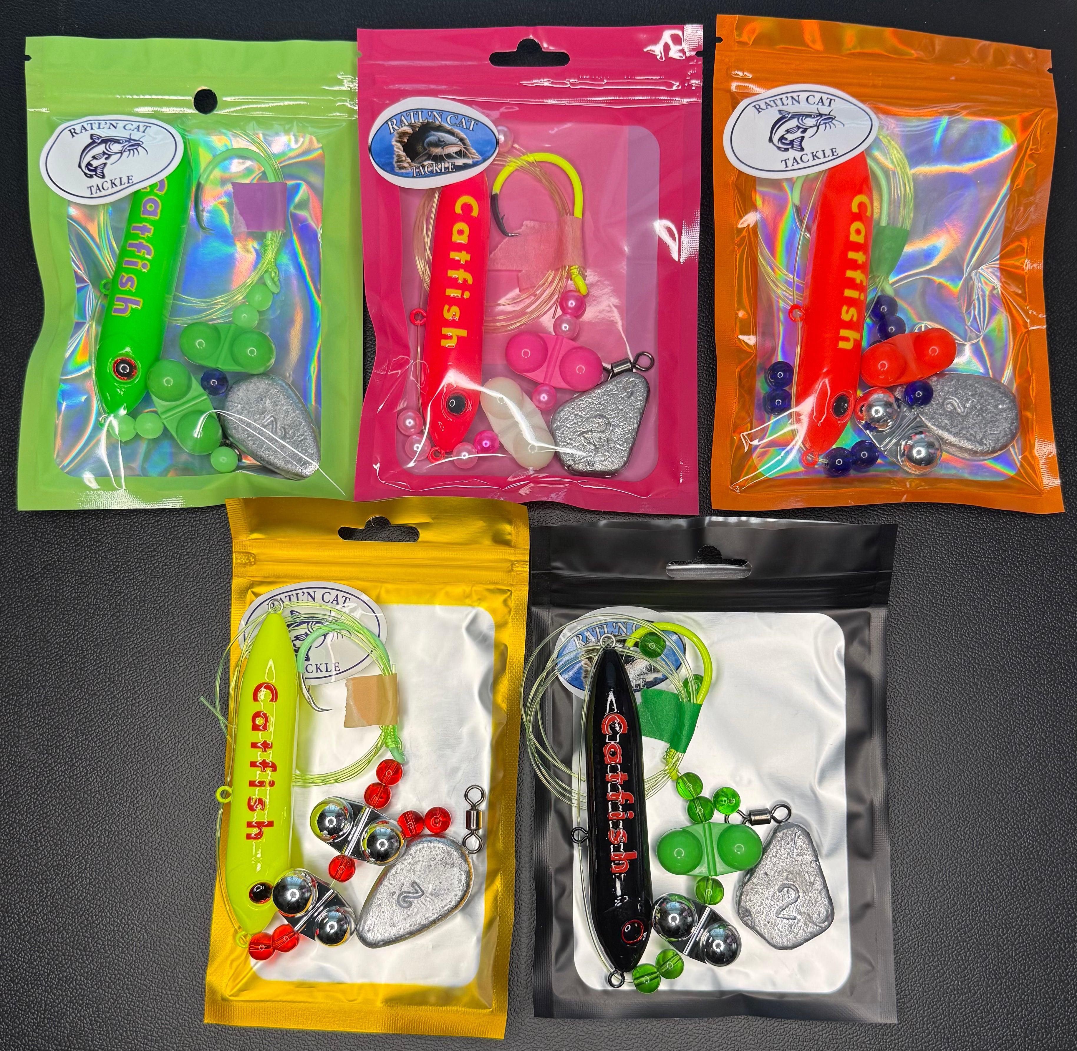 Catfish Trolling Rack Catfish Rigs – Ratl’N Cat Tackle