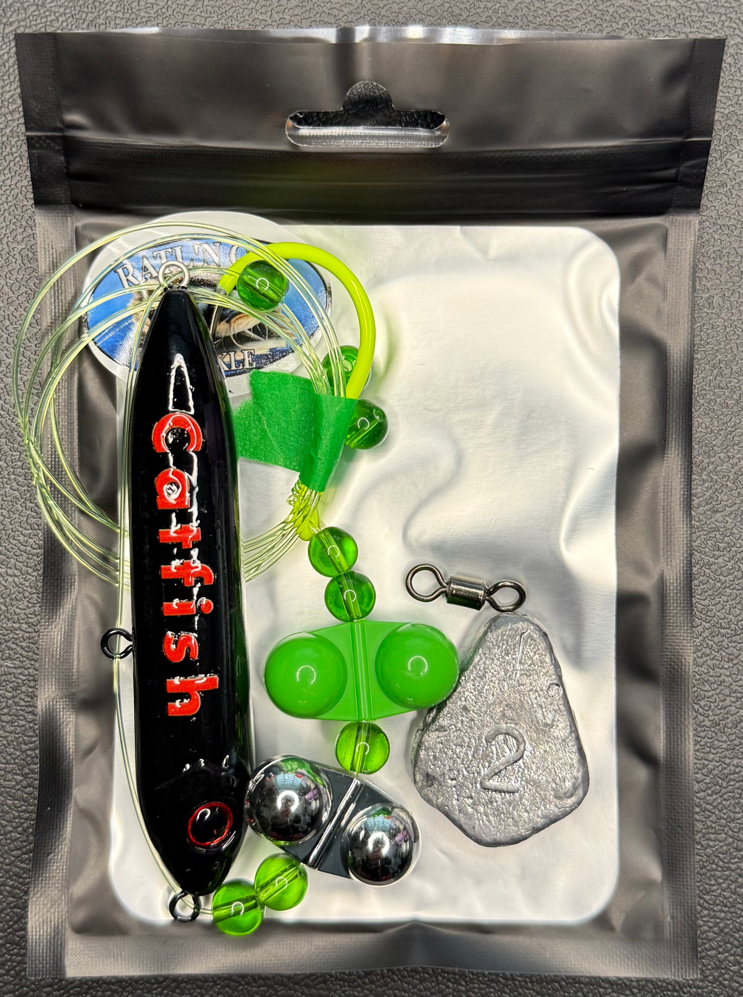 Catfish Trolling Rack Catfish Rigs – Ratl’N Cat Tackle