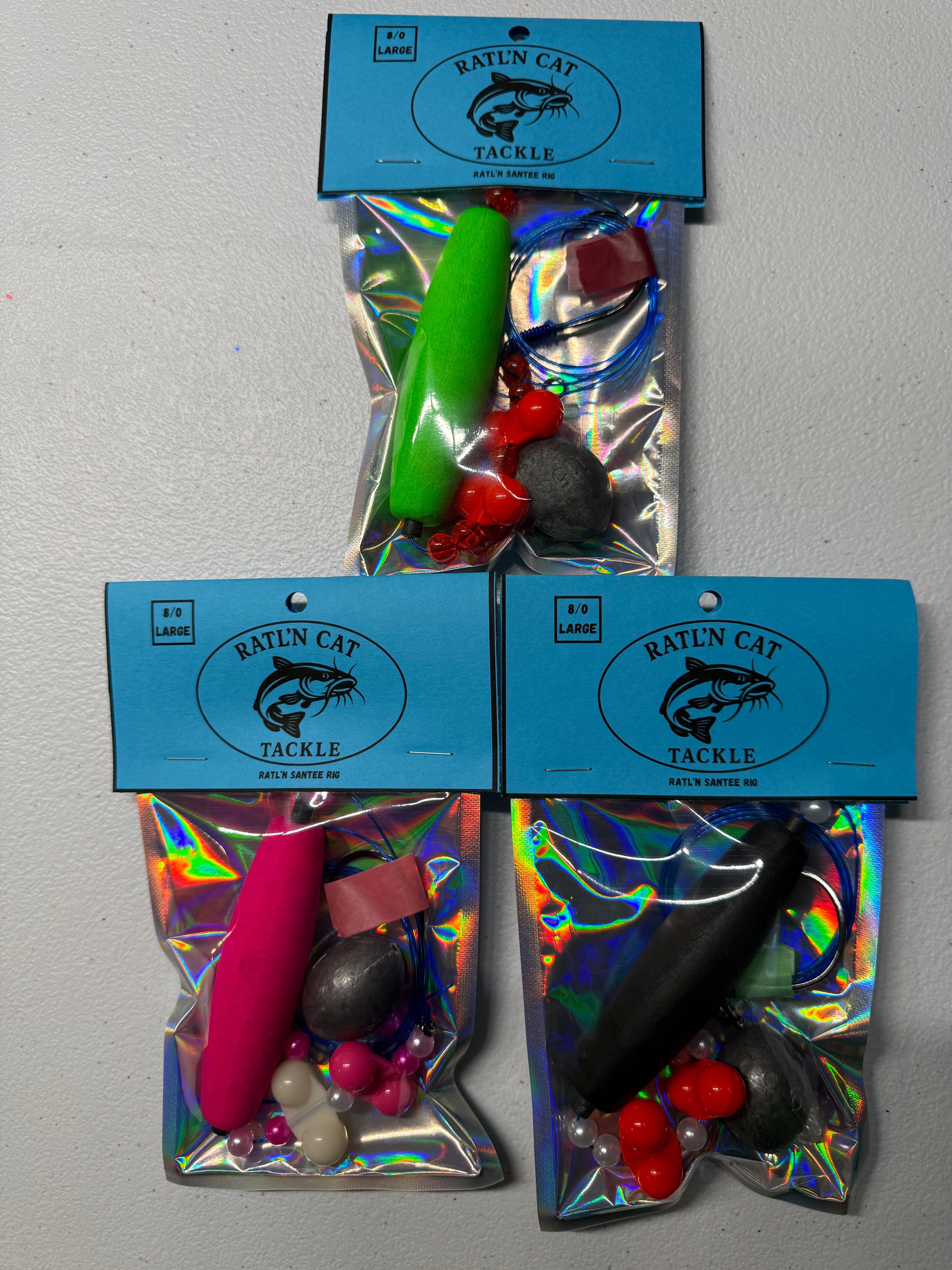 Ratl’N Cat 8/0 Complete Rigs