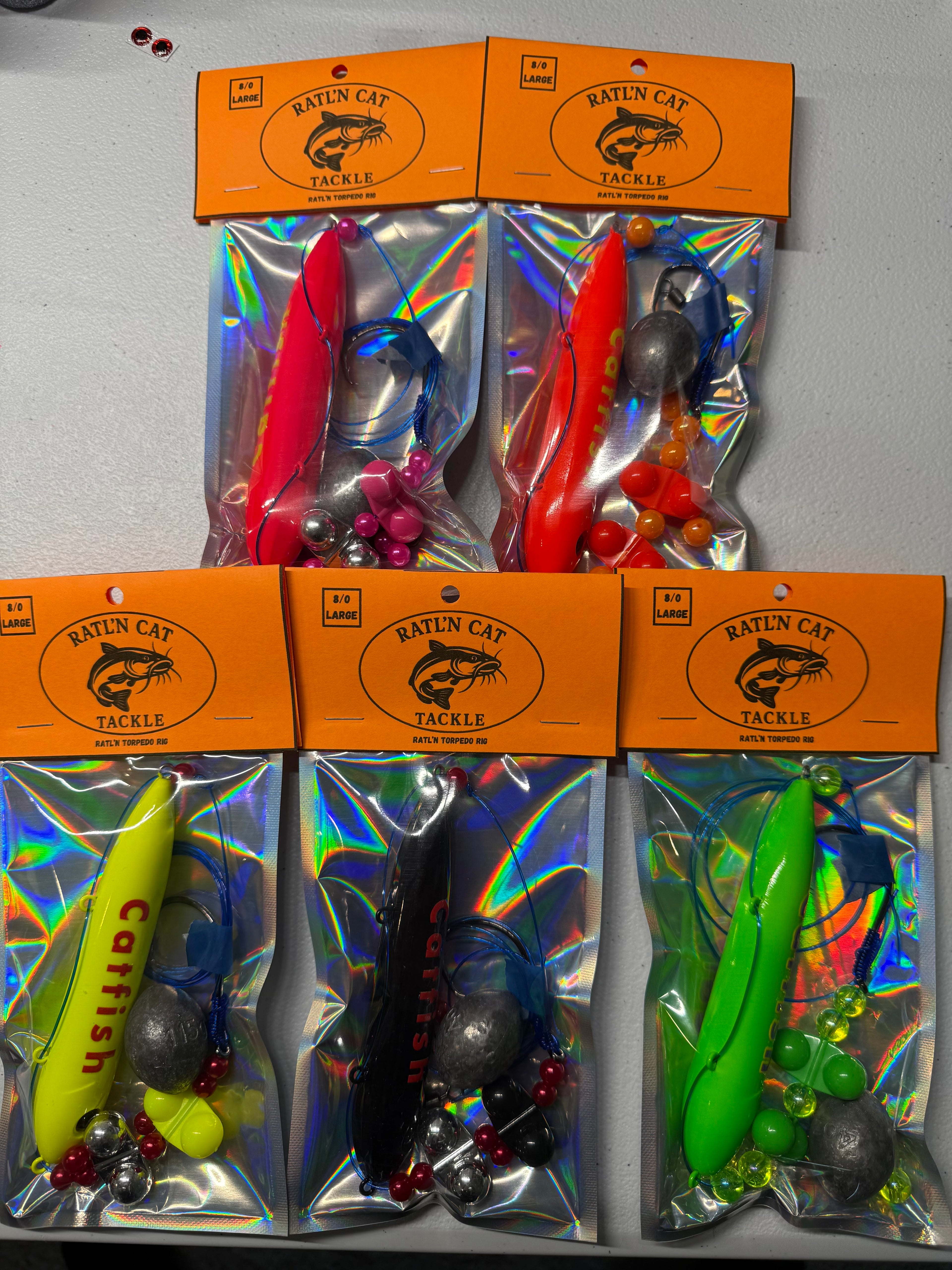 Ratl’N Cat Tackle 8/0 Torpedo Rigs
