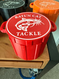 Ratl’N Bait Container Red W/White
