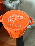 Ratl’N Bait Container  Orange W/White