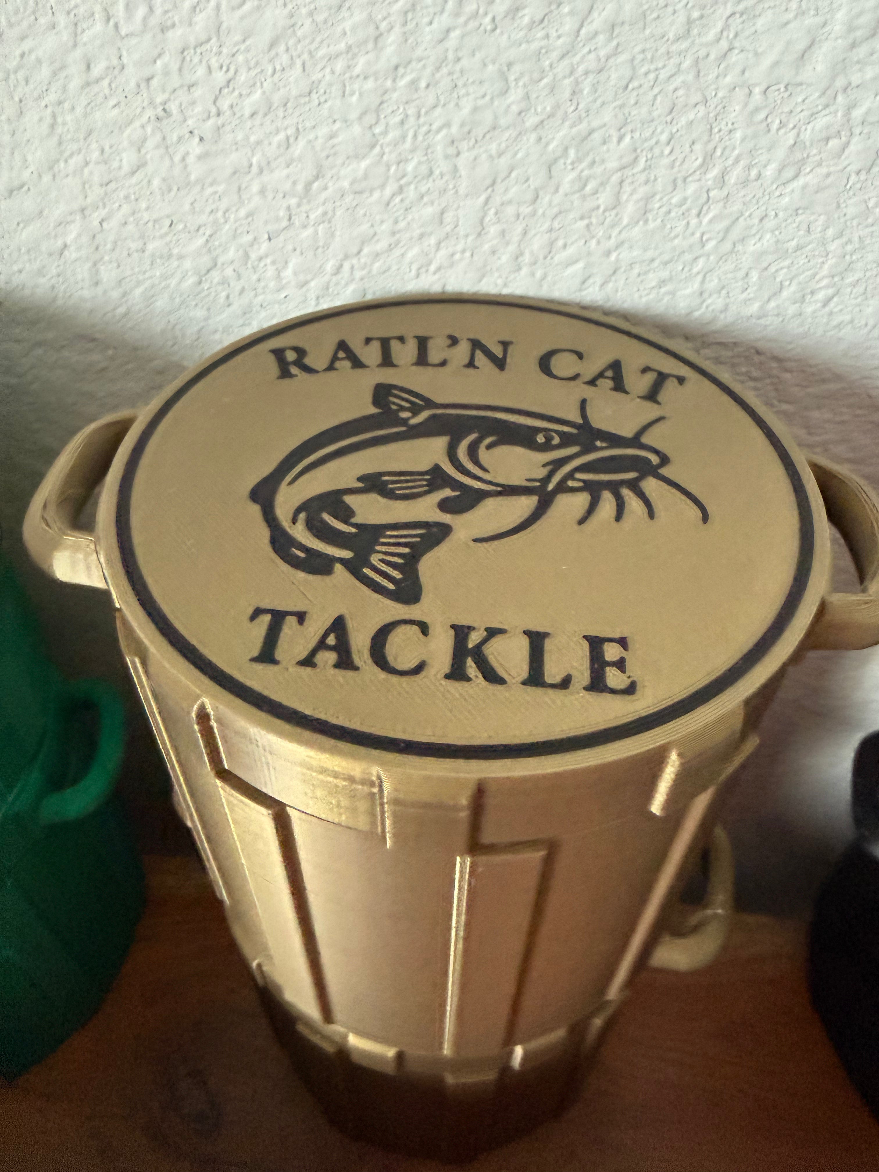 Ratl’N Bait Container Bronze W/Black