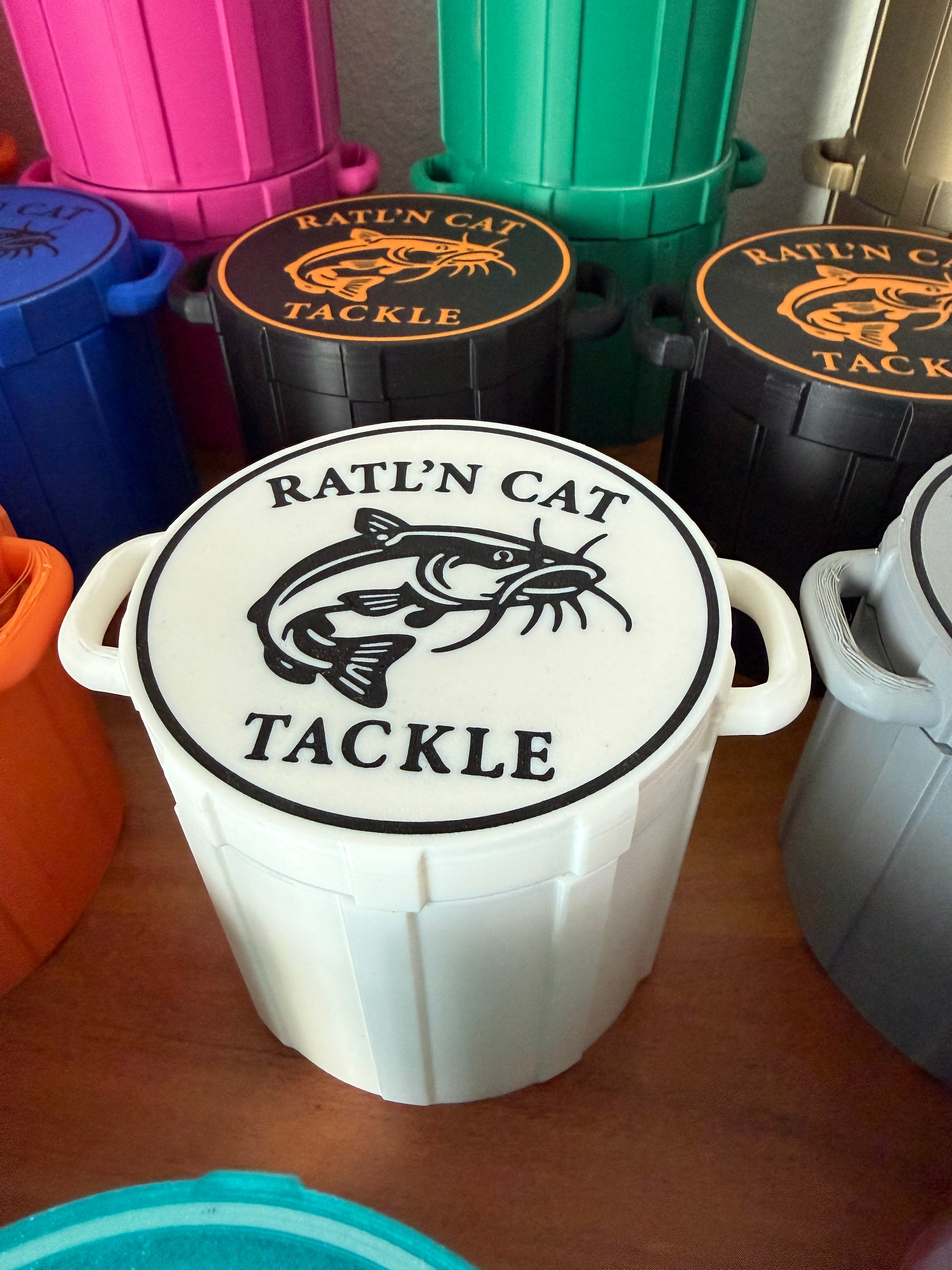 Ratl’N Bait Container White W/Black