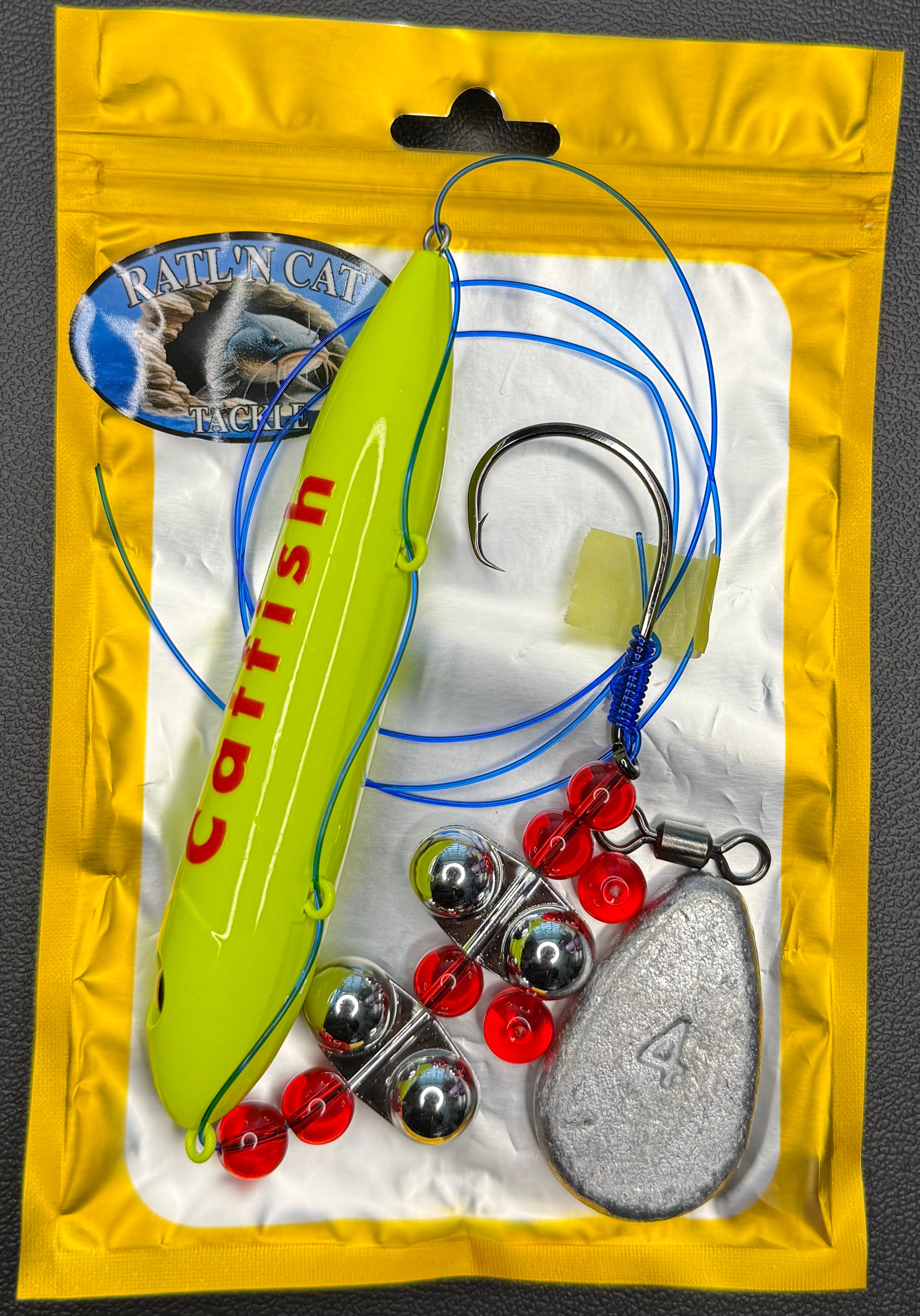 Catfish Trolling Rack Catfish Rigs – Ratl’N Cat Tackle